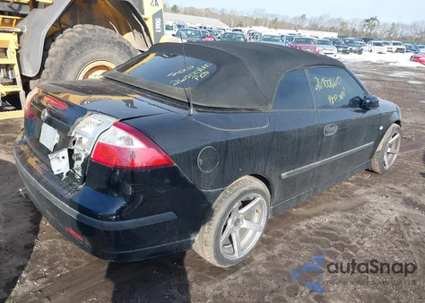 2004 Saab 9-3 Arc z USA, uszkodzony, nr VIN YS3FD79Y446004483